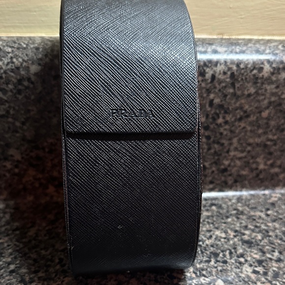 PRADA Textured Hard Sunglasses Case - Picture 1 of 8